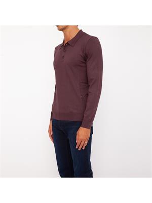 POLO TRUSSARDI MARRONE in UOMO