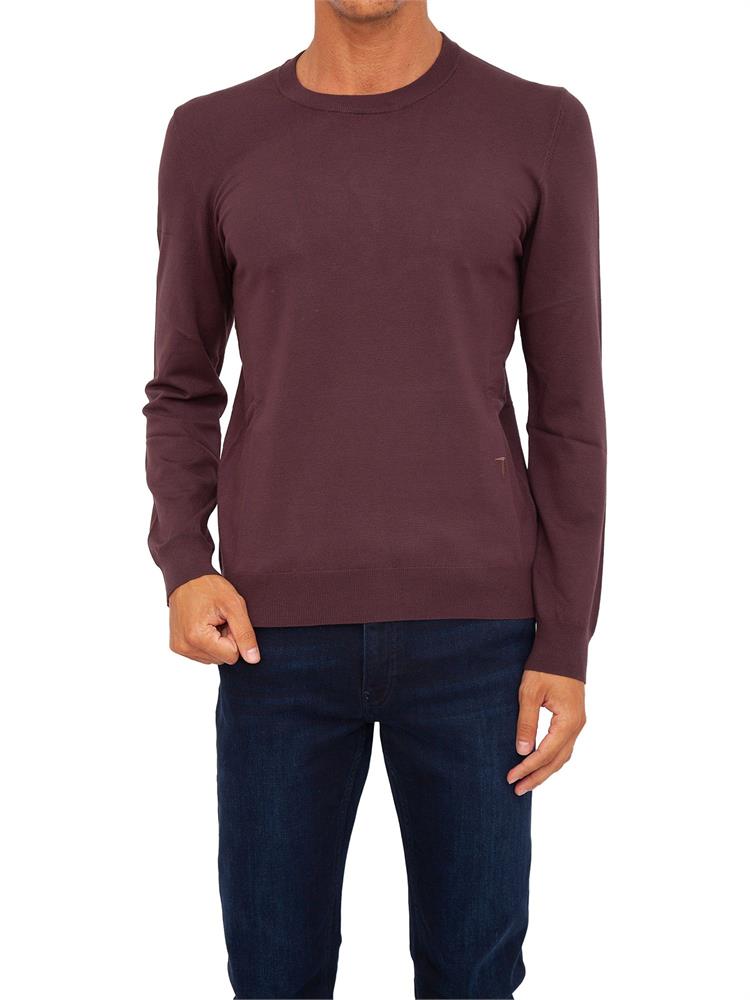 MAGLIA TRUSSARDI MARRONE