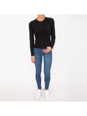 CARDIGAN TRUSSARDI NERO in DONNA