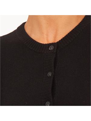 CARDIGAN TRUSSARDI NERO in DONNA