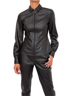 CAMICIA MANICA LUNGA TRUSSARDI NERO in DONNA