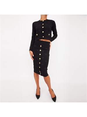 GONNA LUNGA PINKO NERO in DONNA