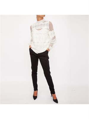 PANTALONE CASUAL TWIN-SET NERO in DONNA