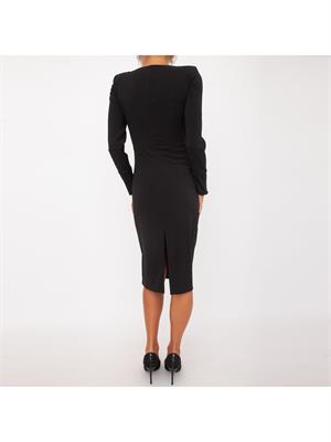 VESTITO PATRIZIA PEPE NERO in DONNA