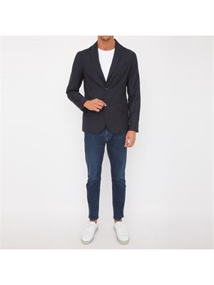 GIACCA ARMANI EXCHANGE BLU in UOMO