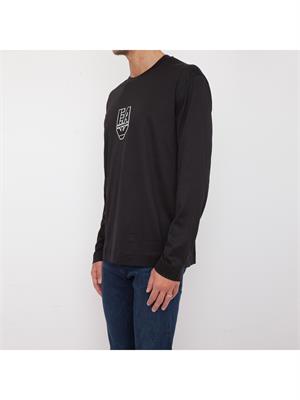 T-SHIRT EMPORIO ARMANI NERO in UOMO