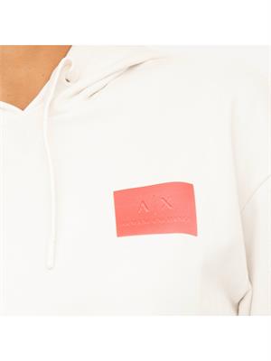 FELPA ARMANI EXCHANGE AVORIO in DONNA