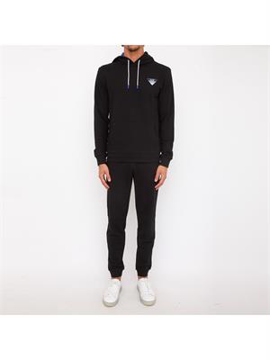 PANTALONE TUTA EA7 EMPORIO ARMANI NERO in UOMO