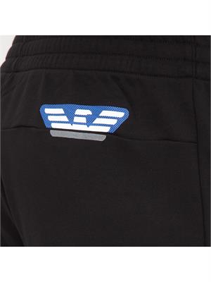 PANTALONE TUTA EA7 EMPORIO ARMANI NERO in UOMO