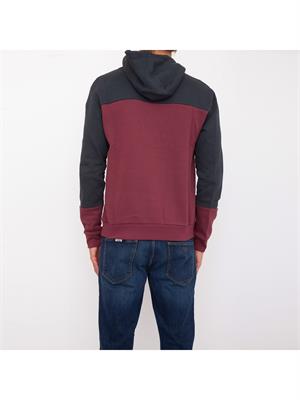 FELPA EA7 EMPORIO ARMANI BORDEAUX in UOMO