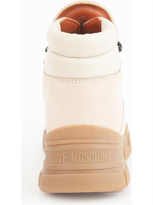 SCARPE STRINGATE LOVE MOSCHINO BEIGE in DONNA