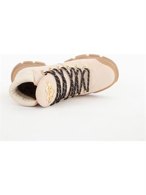SCARPE STRINGATE LOVE MOSCHINO BEIGE in DONNA