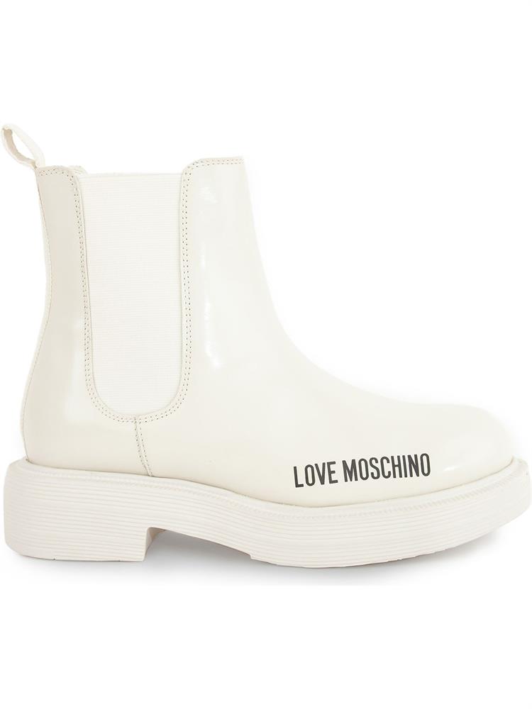 STIVALI LOVE MOSCHINO BIANCO