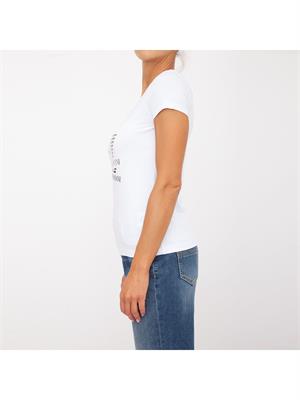 T-SHIRT EA7 EMPORIO ARMANI BIANCO in DONNA