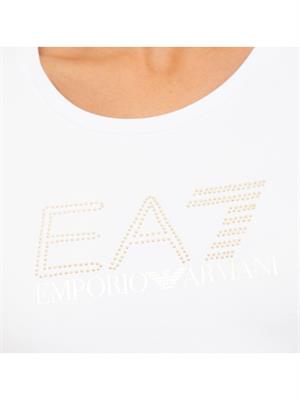 T-SHIRT EA7 EMPORIO ARMANI BIANCO in DONNA