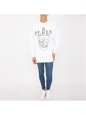 FELPA PHILIPP PLEIN BIANCO in DONNA