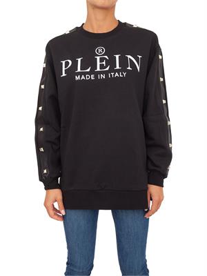 FELPA PHILIPP PLEIN NERO in DONNA