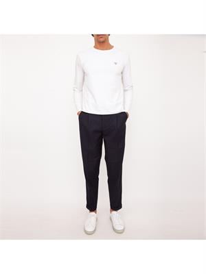 PANTALONE CASUAL ARMANI EXCHANGE BLU in UOMO