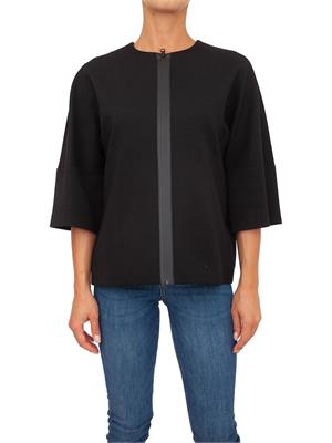 GIACCA MONOPETTO LIVIANA CONTI NERO in DONNA