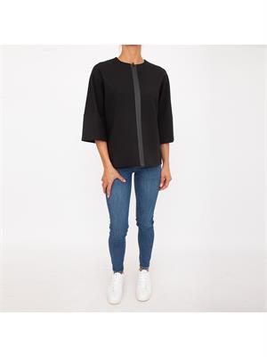 GIACCA MONOPETTO LIVIANA CONTI NERO in DONNA