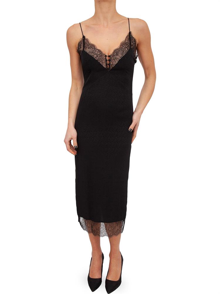 VESTITO TWIN-SET NERO
