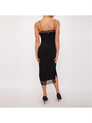VESTITO TWIN-SET NERO in DONNA