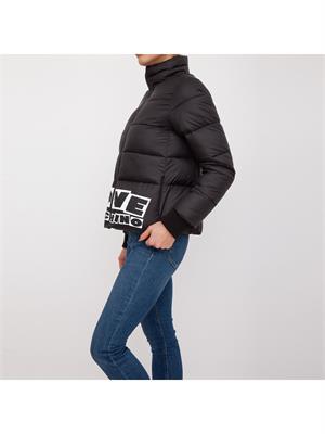 GIUBBINO LOVE MOSCHINO NERO in DONNA