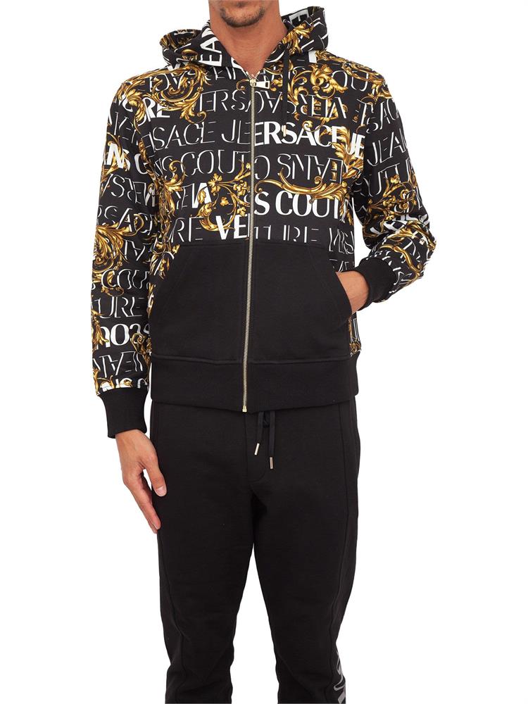 FELPA VERSACE JEANS NERO
