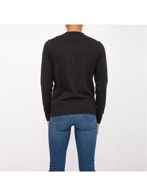 FELPA VERSACE JEANS NERO in DONNA