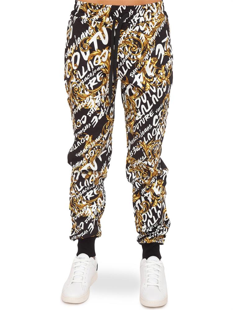 PANTALONE TUTA VERSACE JEANS NERO