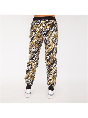PANTALONE TUTA VERSACE JEANS NERO in DONNA