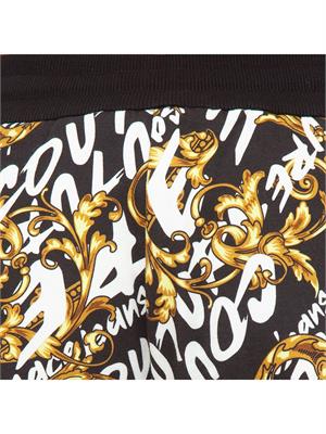 PANTALONE TUTA VERSACE JEANS NERO in DONNA