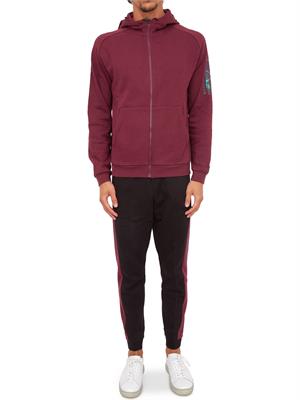 TUTA SPORTIVA EA7 EMPORIO ARMANI BORDEAUX in UOMO