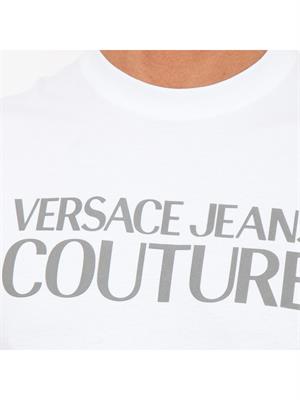 T-SHIRT VERSACE JEANS BIANCO in UOMO