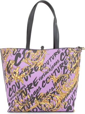 BORSA A SPALLA VERSACE JEANS LILLA in DONNA