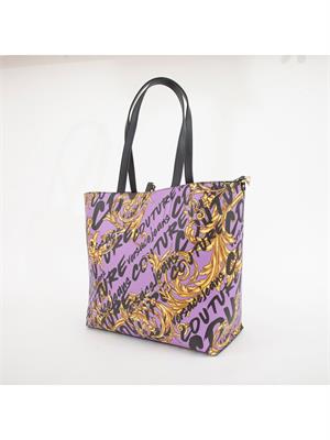 BORSA A SPALLA VERSACE JEANS LILLA in DONNA