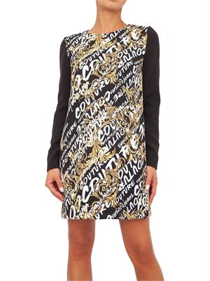VESTITO VERSACE JEANS NERO in DONNA