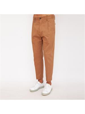 PANTALONE CASUAL PAOLO PECORA CAMMELLO in UOMO