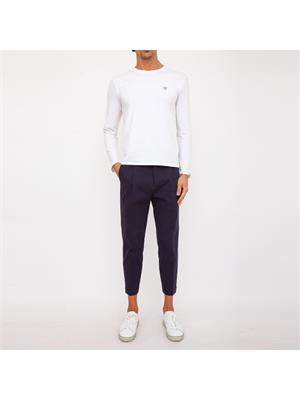 PANTALONE CASUAL PAOLO PECORA BLU in UOMO
