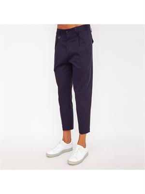 PANTALONE CASUAL PAOLO PECORA BLU in UOMO