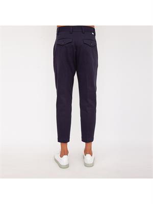 PANTALONE CASUAL PAOLO PECORA BLU in UOMO
