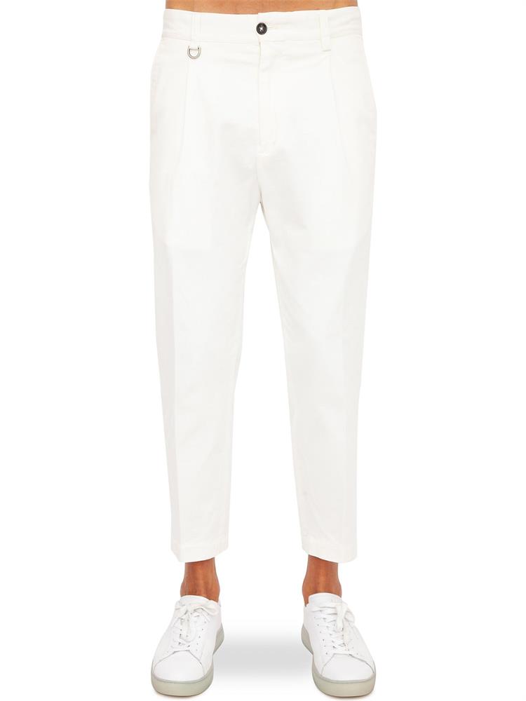 PANTALONE CASUAL PAOLO PECORA BIANCO