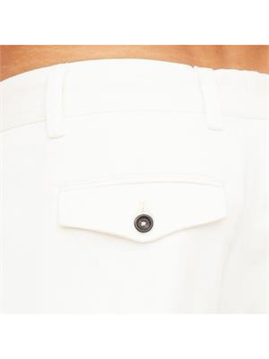 PANTALONE CASUAL PAOLO PECORA BIANCO in UOMO