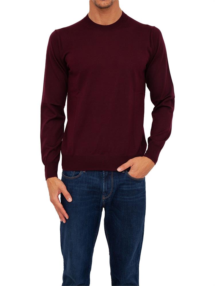 MAGLIA PAOLO PECORA BORDEAUX