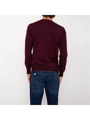 MAGLIA PAOLO PECORA BORDEAUX in UOMO