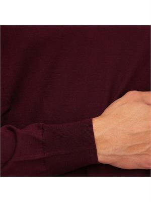 MAGLIA PAOLO PECORA BORDEAUX in UOMO