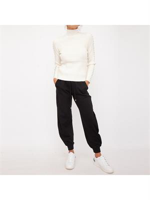 PANTALONE TUTA TWIN-SET NERO in DONNA