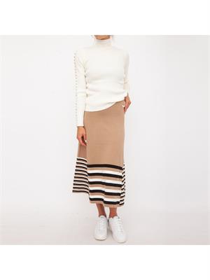 GONNA TWIN-SET CAMMELLO in DONNA