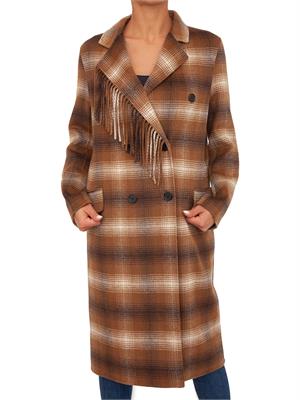 CAPPOTTO TWIN-SET MARRONE in DONNA