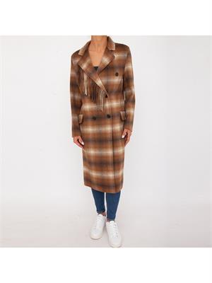 CAPPOTTO TWIN-SET MARRONE in DONNA
